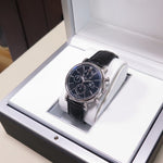 Pre-Owned IWC Pre-Owned Watches - Portofino Chronograph Stainless Steel on a strap | Manfredi Jewels