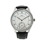 Pre - Owned IWC Watches - Vintage Portuguese IW 544505 in Platinum | Manfredi Jewels