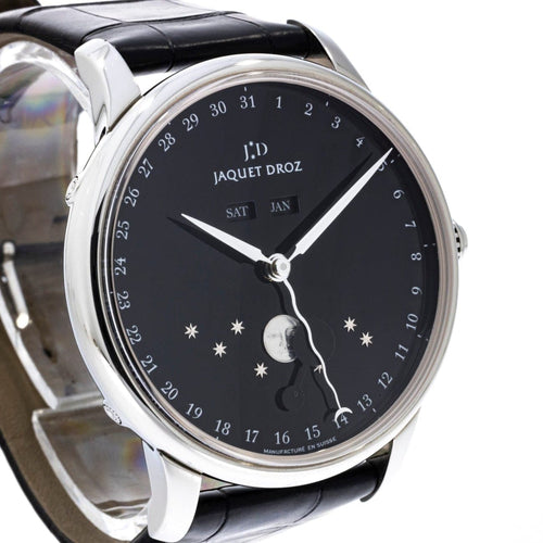 Pre - Owned Jaquet Droz Watches - Eclipse in Stainless Steel J012630270 | Manfredi Jewels