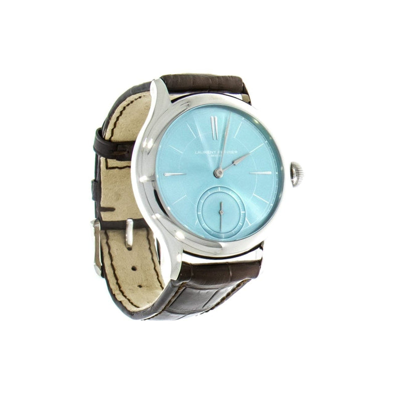 Pre-Owned Laurent Ferrier Pre-Owned Watches - Galet Micro-Rotor Ice Blue in Stainless Steel | Manfredi Jewels