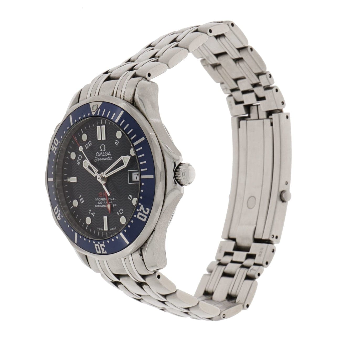 Pre owned Omega 300m Seamaster Gmt Pre owned Watches Manfredi Jewels