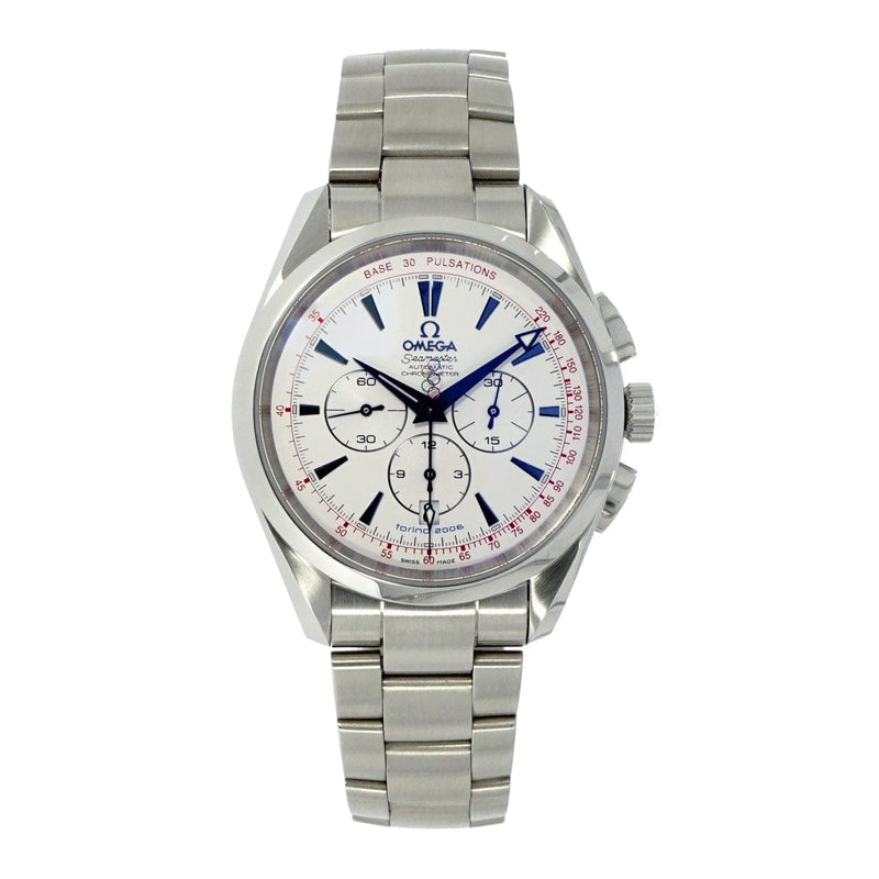 Pre - Owned Omega Watches - Seamaster Chronograph Limited Edition Torino Olympics 2006 | Manfredi Jewels