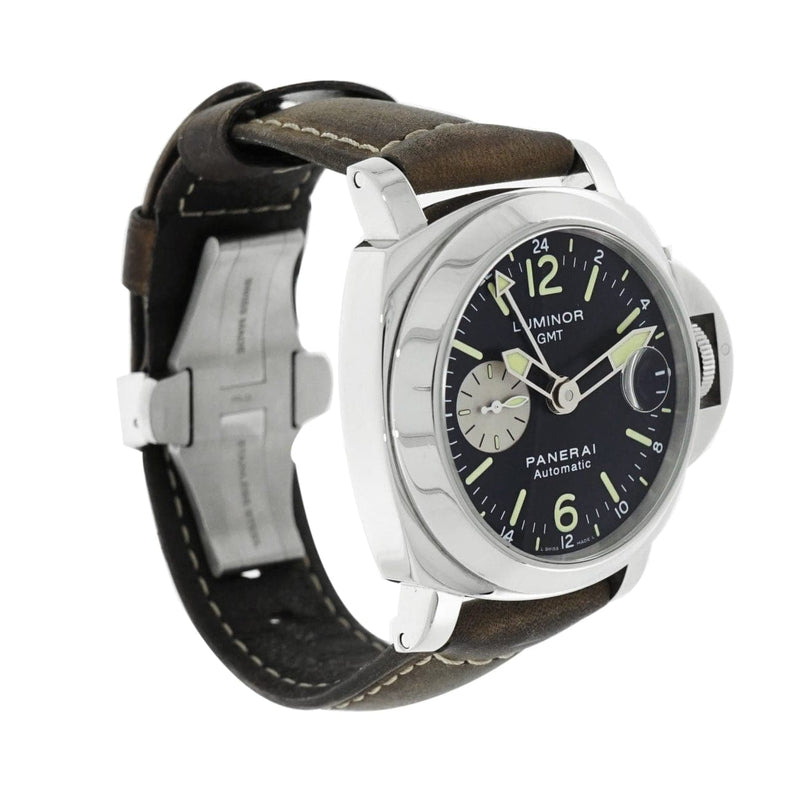 Pre - Owned Panerai Watches - GMT PAM088 in Stainless Steel | Manfredi Jewels