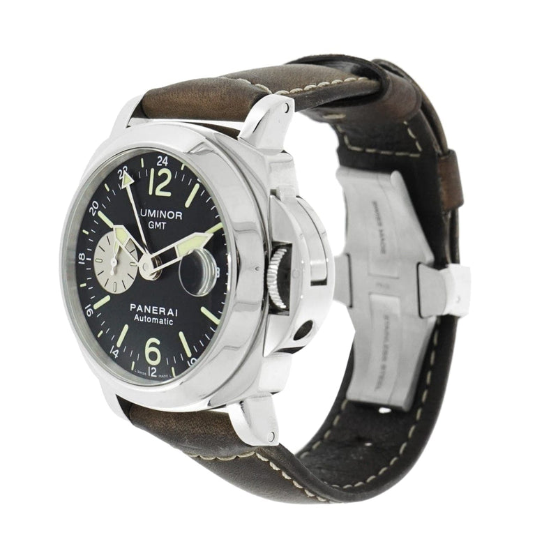 Pre - Owned Panerai Watches - GMT PAM088 in Stainless Steel | Manfredi Jewels