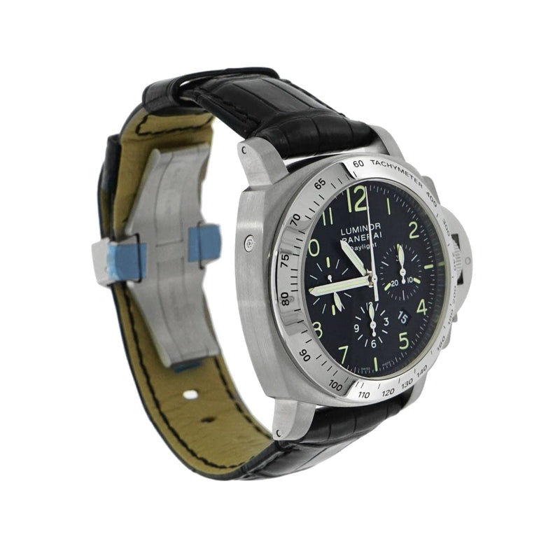 Pre - Owned Panerai Watches - Luminor Chronograph Daylight PAM00196 | Manfredi Jewels