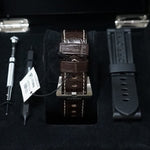 Pre - Owned Panerai Watches - Luminor Chronograph Monopulsante 8 days Power Reserve GMT PAM00311 | Manfredi Jewels