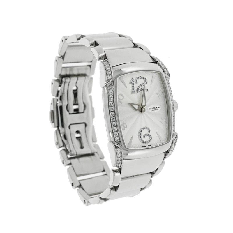 Pre - Owned Parmigiani Watches - Kalpa Donna Diamond Set in Stainless Steel | Manfredi Jewels