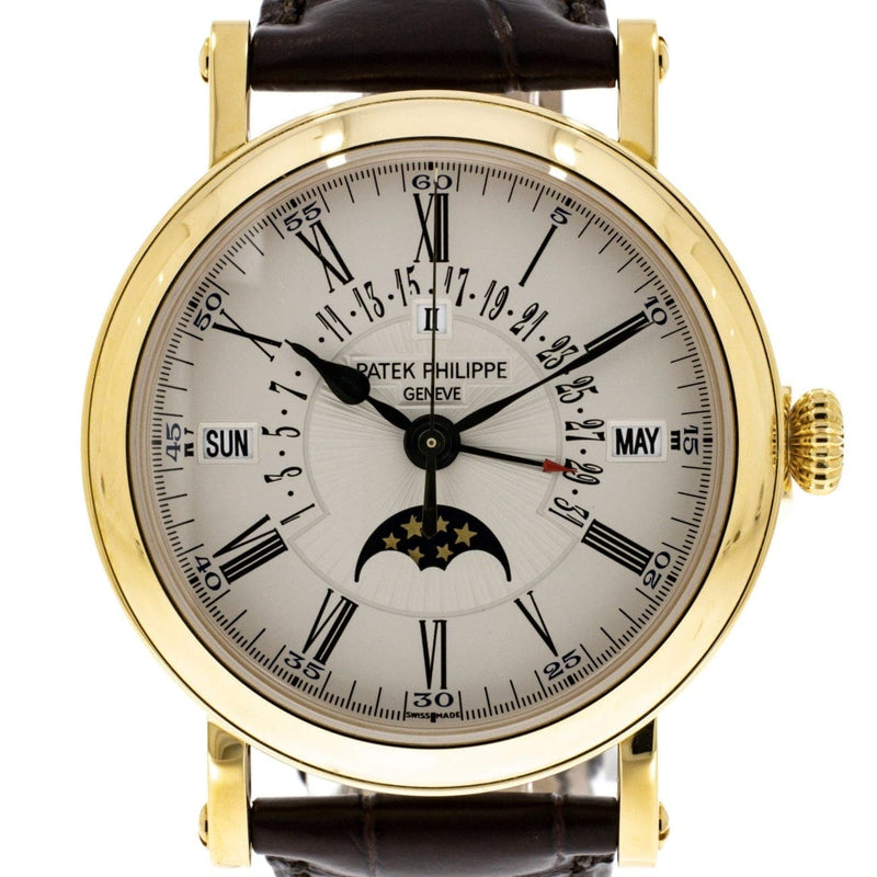 Pre - Owned Patek Philippe Watches - Perpetual Calendar Grand Complications 5159J - 001 | Manfredi Jewels