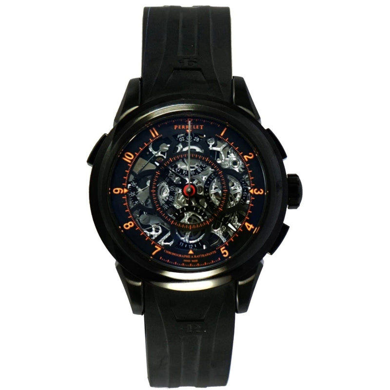 Pre - Owned Perrelet Watches - Split Second Chronograph Skeleton Rattrapante | Manfredi Jewels