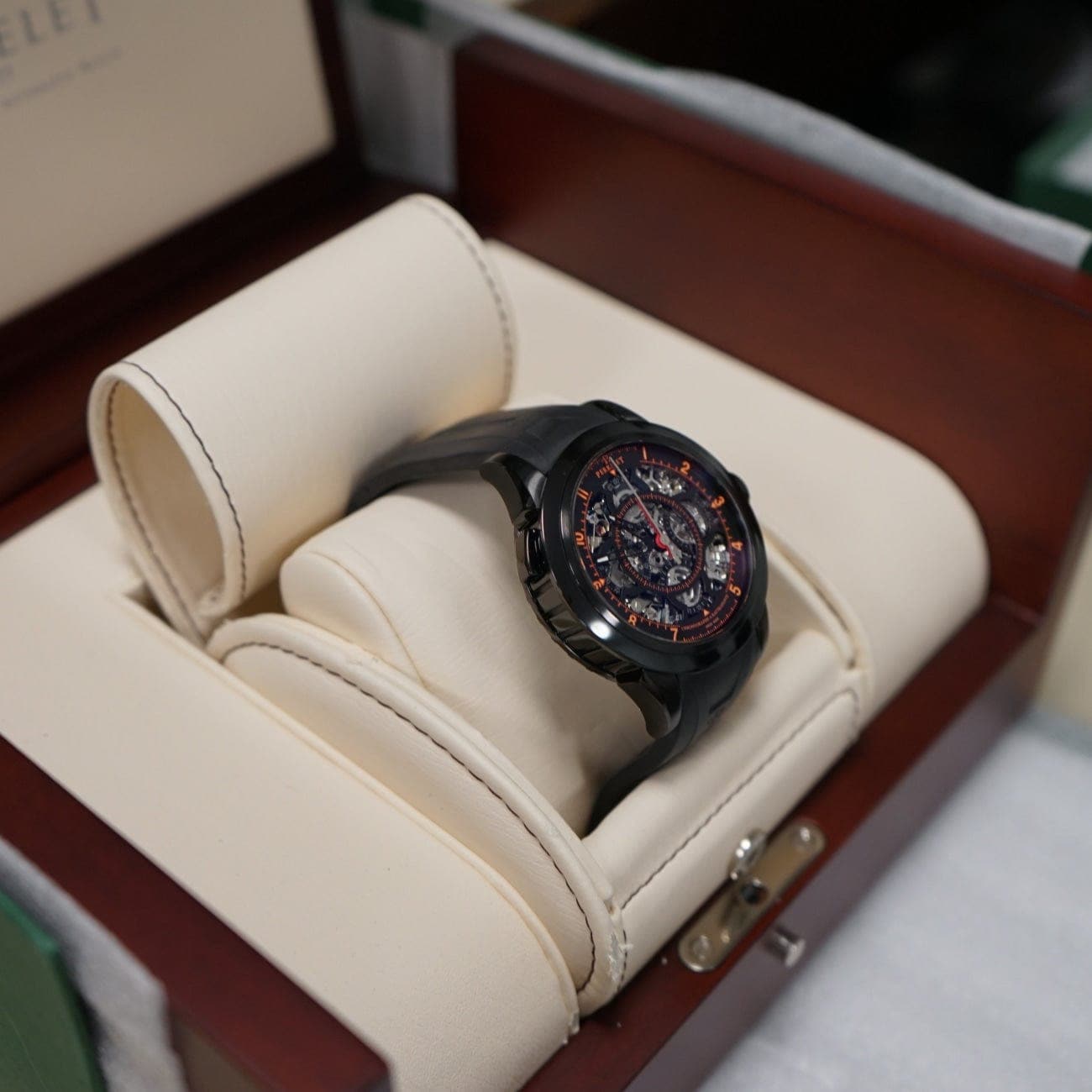 Pre owned Perrelet Split Second Chronograph Skeleton Rattrapante Pre owned Watches Manfredi