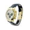 Pre - Owned Rolex Watches - Cosmograph Daytona Yellow Gold on a strap 116518 | Manfredi Jewels