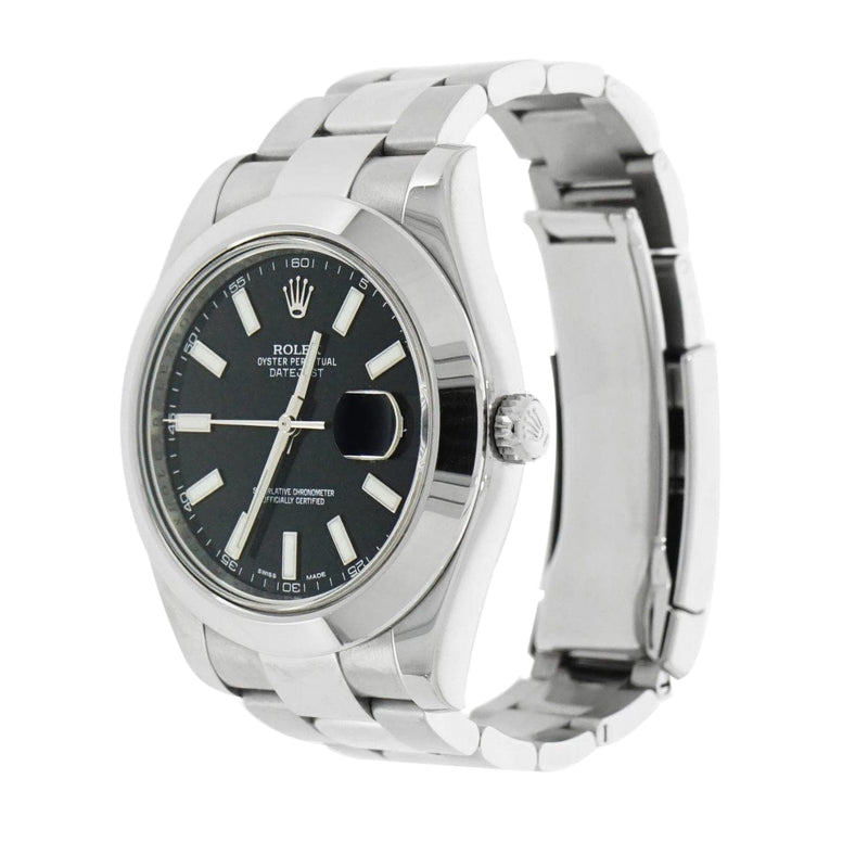 udredning kutter mangel Pre-owned Rolex Datejust Ii Black Dial In Stainless Steel 116300 - Pre-owned  Watches | Manfredi