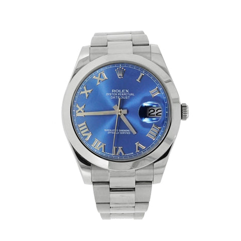 Datejust II Blue dial  BLR0126334