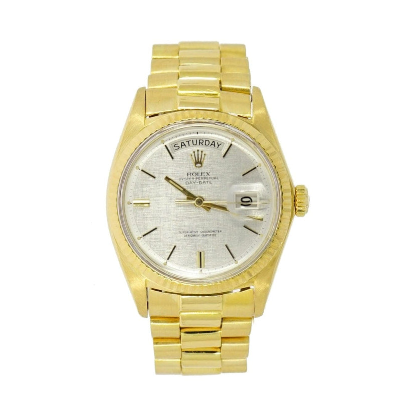 Pre-Owned Rolex Pre-Owned Watches - Day-Date 36 mm in 18 karat yellow gold | Manfredi Jewels