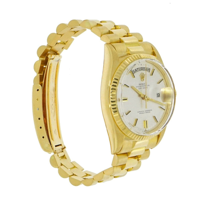 Pre - Owned Rolex Watches - Day - Date 36 mm in 18 karat yellow gold | Manfredi Jewels