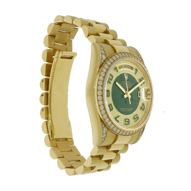 Pre-Owned Rolex Pre-Owned Watches - DayDate crafted in yellow gold | Manfredi Jewels