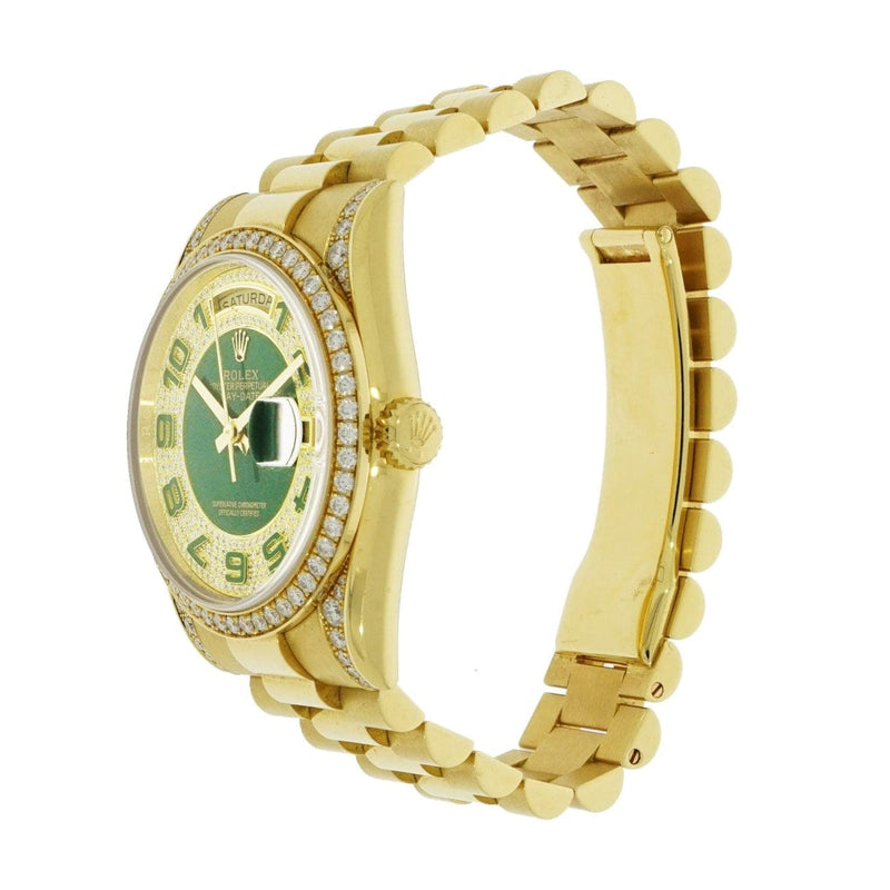 Pre-Owned Rolex Pre-Owned Watches - DayDate crafted in yellow gold | Manfredi Jewels
