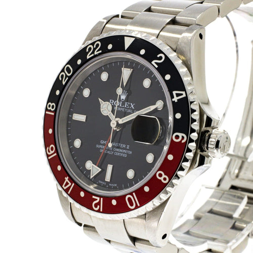 Pre - Owned Rolex Watches - GMT Master II 16710 “Coke” | Manfredi Jewels