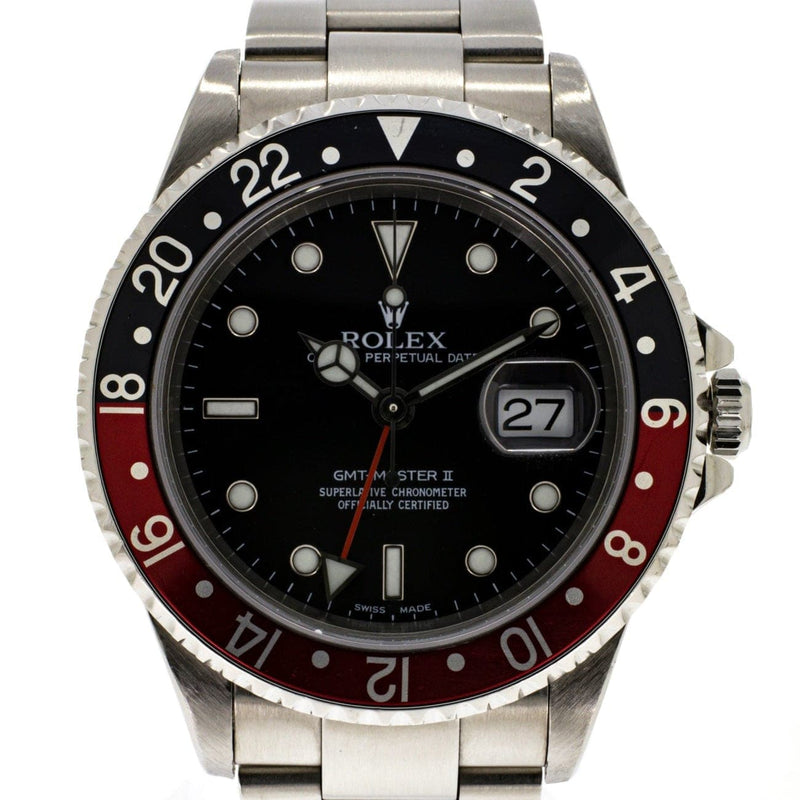 Pre - Owned Rolex Watches - GMT Master II 16710 “Coke” | Manfredi Jewels