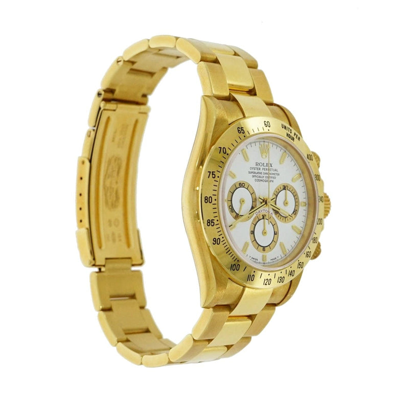 Pre-owned Rolex Oyster Perpetual Cosmograph Daytona In 18 Karat Gold - Watches