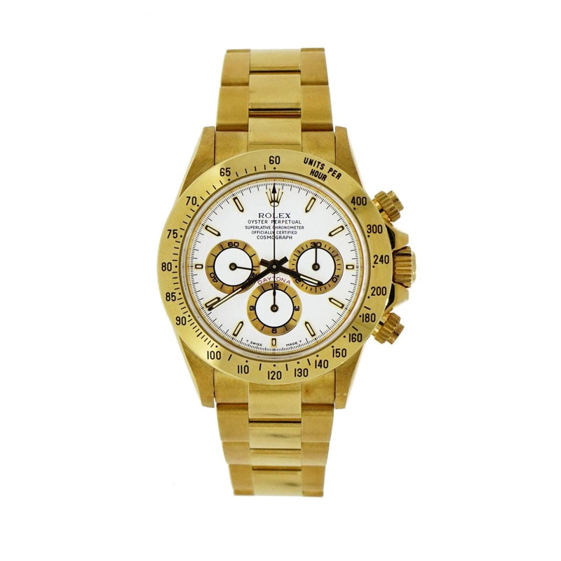 Pre - Owned Rolex Watches - Oyster Perpetual Cosmograph Daytona in 18 Karat Yellow Gold | Manfredi Jewels