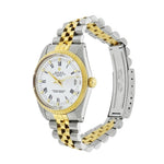 Pre - Owned Rolex Watches - Oyster Perpetual Date in Stainless Steel and Yellow Gold | Manfredi Jewels