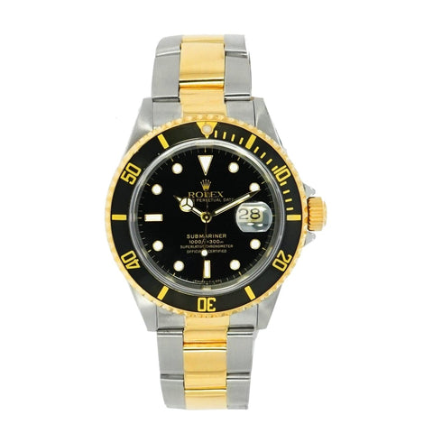Submariner Stainless Steel and Yellow Gold 16613LN