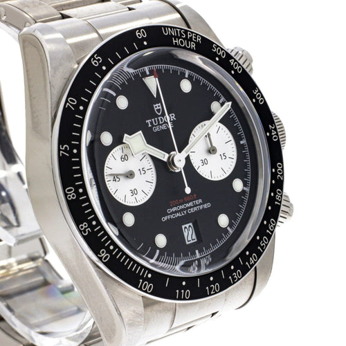 Pre-Owned Tudor Pre-Owned Watches - Tudor Black Bay Chronograph Black dial M79360N-001 | Manfredi Jewels