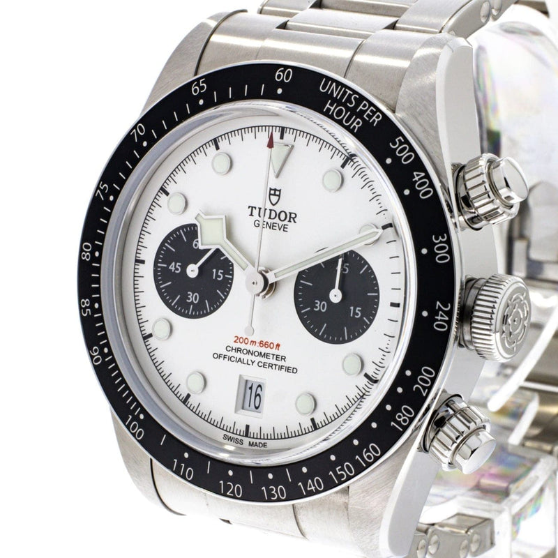 Pre - Owned Tudor Watches - Black Bay Chronograph White dial M79360N - 002 | Manfredi Jewels