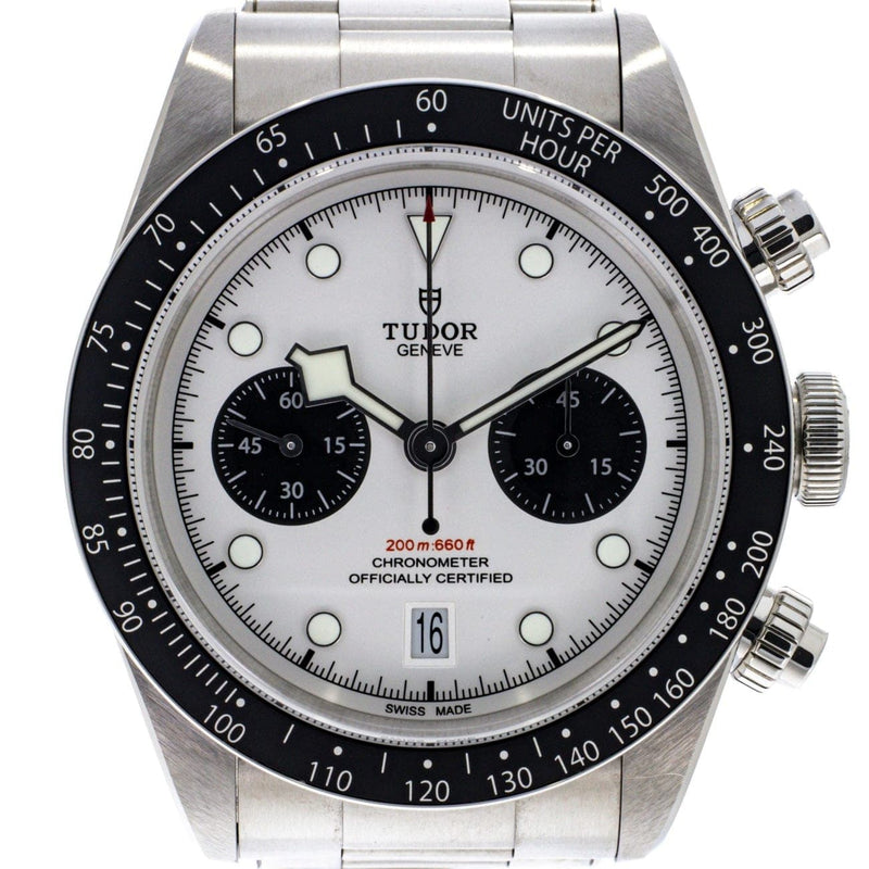 Pre - Owned Tudor Watches - Black Bay Chronograph White dial M79360N - 002 | Manfredi Jewels