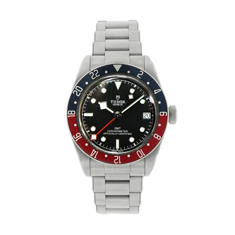 Pre - Owned Tudor Watches - Black Bay GMT “Pepsi” stainless steel | Manfredi Jewels