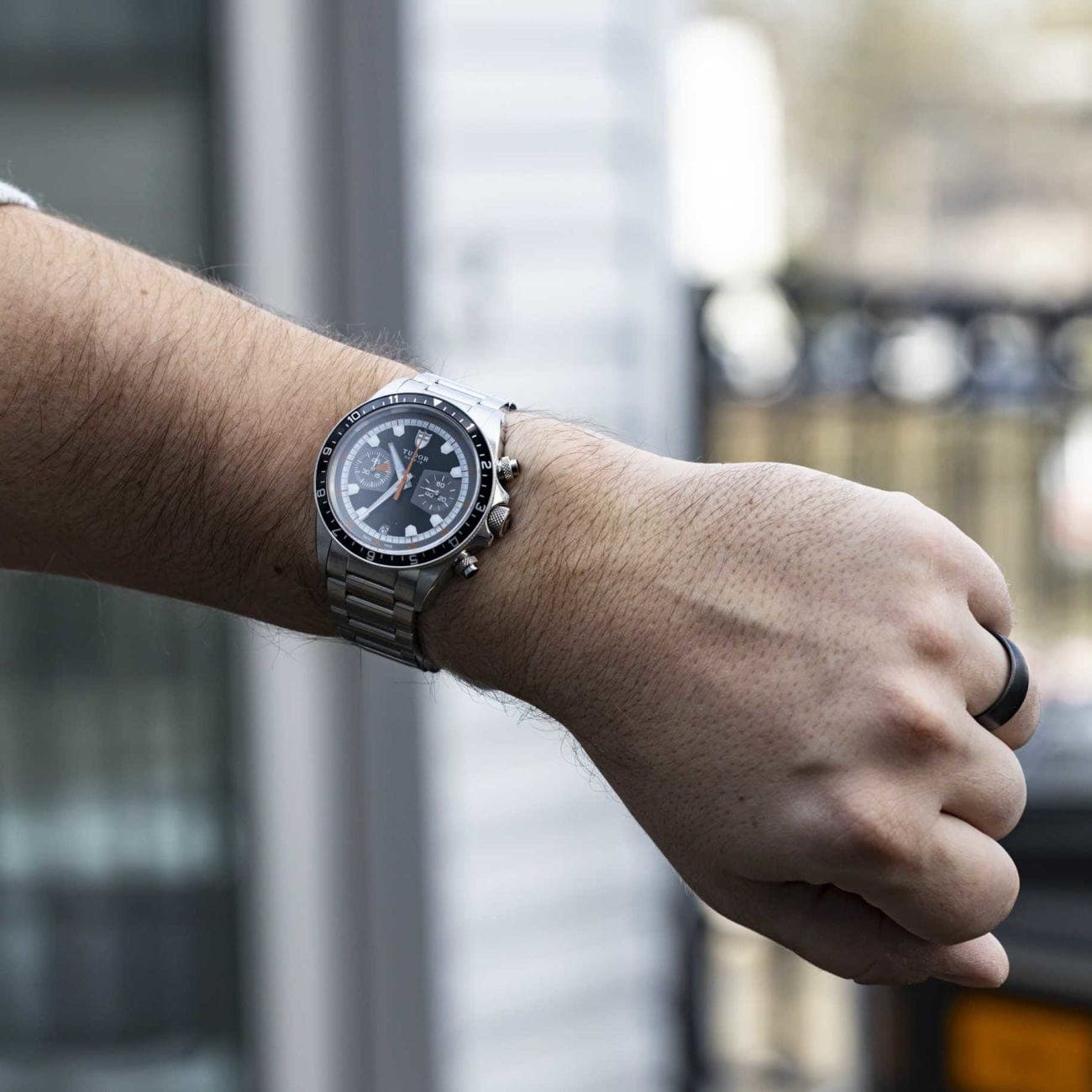 Tudor heritage sale chrono black