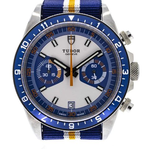Tudor Heritage Chronograph blue dial M7033B-003