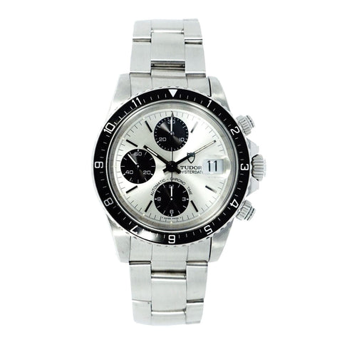 Oysterdate Big Block Chronograph  Panda Dial in Stainless Steel