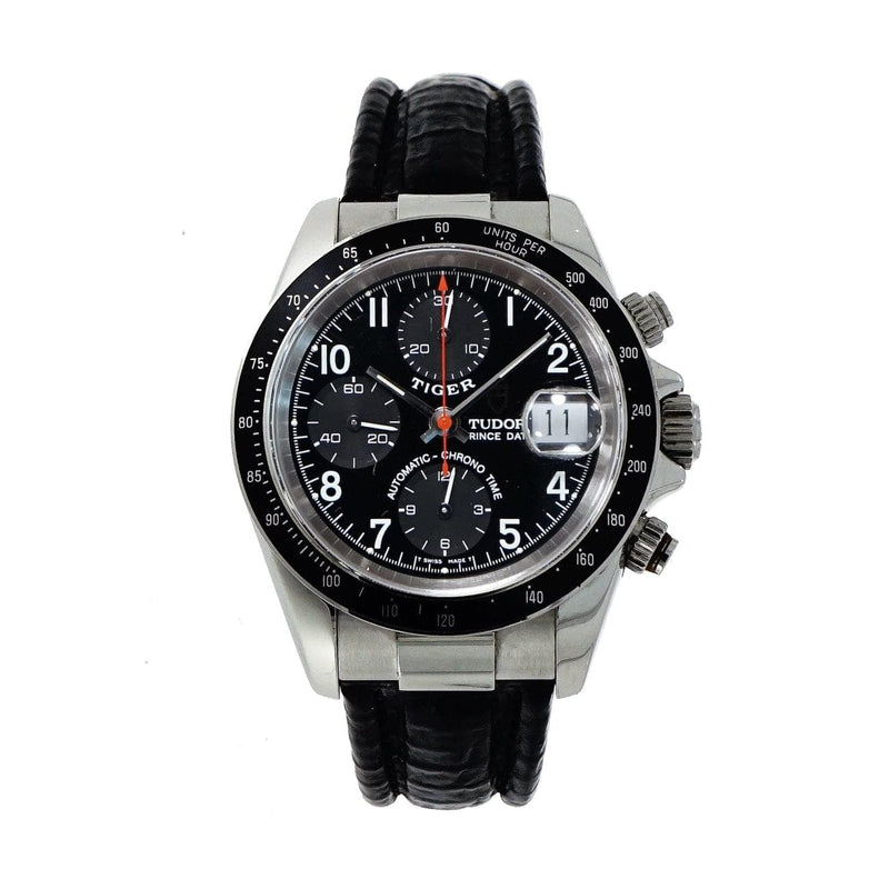 Pre - Owned Tudor Watches - Tiger Woods Prince Chronograph on a rubber strap | Manfredi Jewels