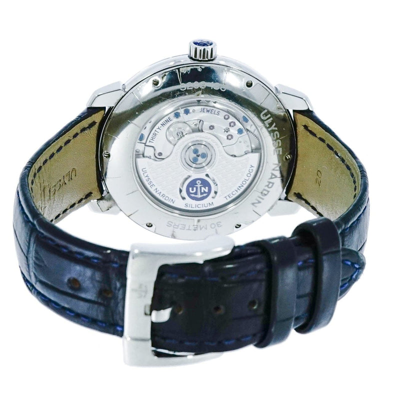 Pre - Owned Ulysse Nardin Watches - Classic Blue in stainless steel | Manfredi Jewels