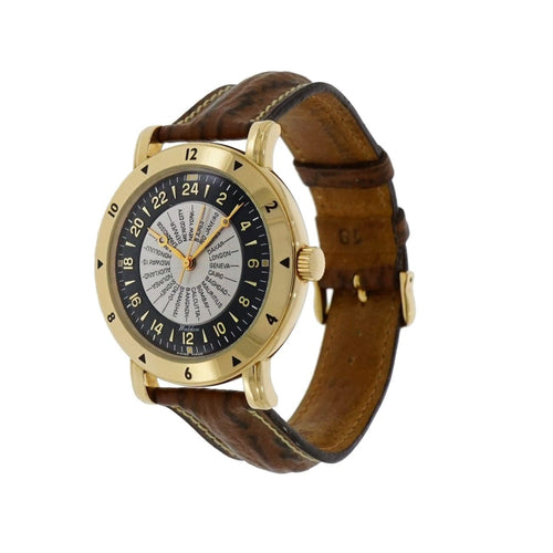 Pre-Owned Waldan Worldtimer Pre-Owned Watches - Worldtimer Chronometer in 18 Karat Rose Gold | Manfredi Jewels
