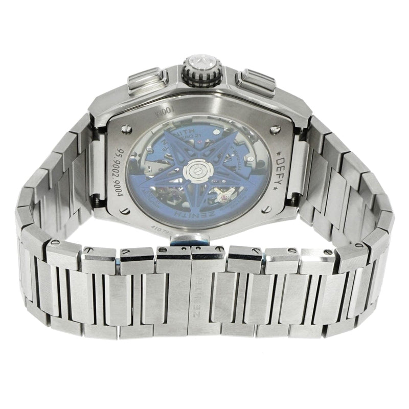 Pre-owned Zenith Defy El Primero 21 Skeleton Chronograph In Titanium -  Pre-owned Watches