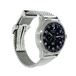 Pre - Owned Zenith Watches - Pilot Big Date Chronograph on a Stainless Steel mesh bracelet | Manfredi Jewels