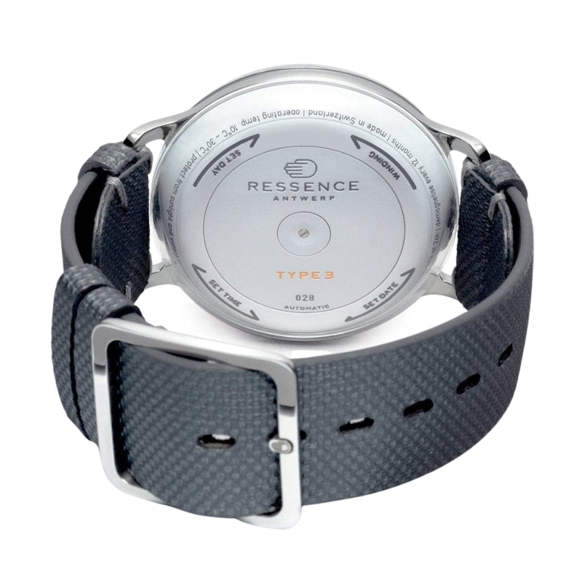 Ressence Watches - TYPE 3 - WHITE | Manfredi Jewels