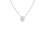 Roberto Coin Jewelry - 18K BEZEL SET DIAMOND SOLITAIRE NECKLACE | Manfredi Jewels