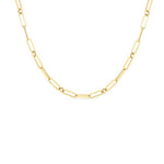 Roberto Coin Jewelry - 18K FINE PAPERCLIP LINK CHAIN 34’ | Manfredi Jewels