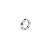 Roberto Coin Jewelry - 18K LOVE IN VERONA PAVE DIAMOND & BLUE SAPPHIRE RING BAND | Manfredi Jewels