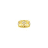 Roberto Coin Jewelry - 18K ROYAL PRINCESS FLOWER SATIN RING W. DIAMOND ACCENT | Manfredi Jewels