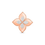 Roberto Coin Jewelry - 18K VENETIAN PRINCESS GOLD & DIAMOND LARGE FLOWER RING | Manfredi Jewels