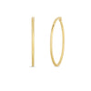 Roberto Coin Jewelry - 18KT GOLD LARGE HOOP EARRINGS | Manfredi Jewels