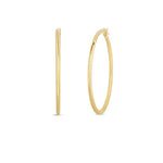 Roberto Coin Jewelry - 18KT Yellow Gold 45mm Hoop Earrings | Manfredi Jewels