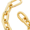 Roberto Coin Jewelry - 18KT YELLOW GOLD CHUNKY PAPERCLIP BRACELET | Manfredi Jewels