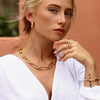 Roberto Coin Jewelry - 18KT YELLOW GOLD ORO CLASSIC COLLAR NECKLACE | Manfredi Jewels
