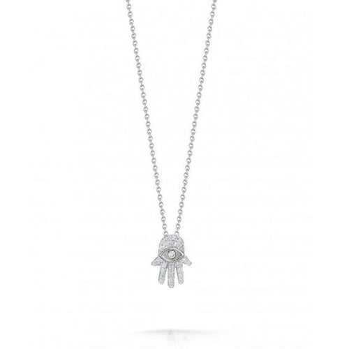 Roberto Coin Jewelry - HAMSA PENDANT WITH DIAMONDS | Manfredi Jewels